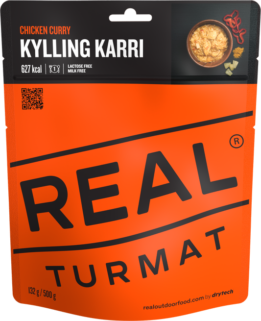 Real Turmat Kylling Kurry – forside