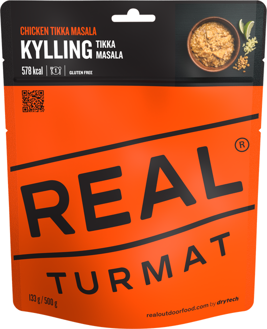 Real Turmat Kylling Tikka Masala – forside