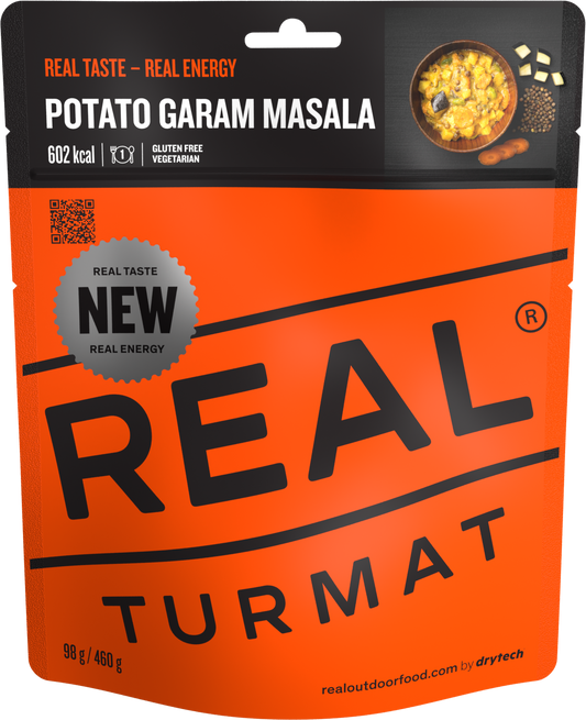 Real Turmat Potato Garam Masala – forside