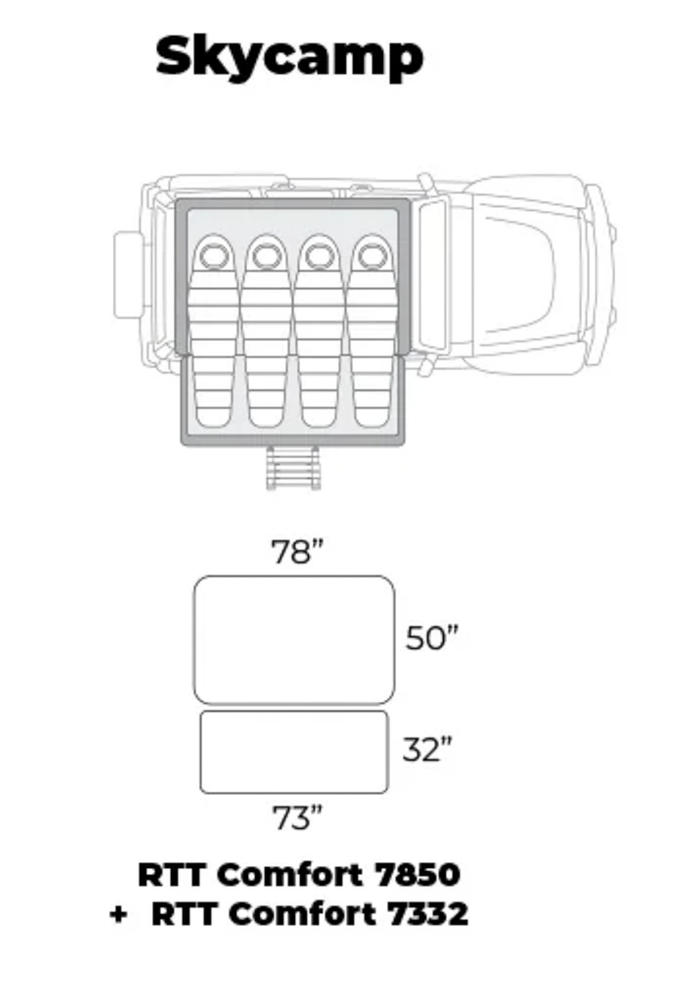 Comfort Skycamp 3.0 (4 personers)